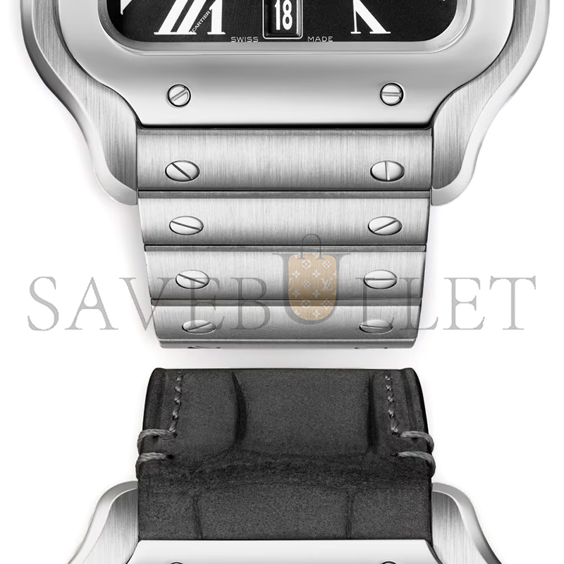 Ca*t1er santos de Ca*t1er watch large model 47mm wssa0096